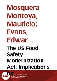 Portada:The US Food Safety Modernization Act: Implications for Caribbean Exporters