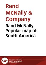 Portada:Rand McNally Popular map of South America