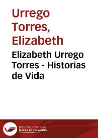 Portada:Elizabeth Urrego Torres - Historias de Vida