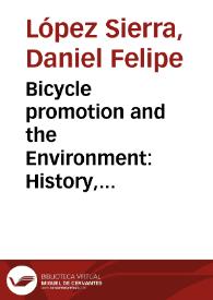 Portada:Bicycle promotion and the Environment: History, Institutions, and Politics
