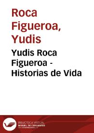 Portada:Yudis Roca Figueroa - Historias de Vida
