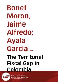 Portada:The Territorial Fiscal Gap in Colombia