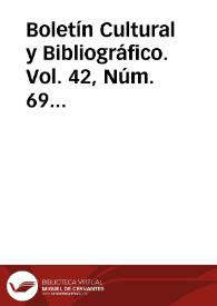 Portada:Vol. 42, Núm. 69 (2005)