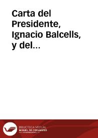 Portada:Carta del Presidente, Ignacio Balcells, y del Secretario, Félix Echevarría, del Comité Ercilla a Rafael Altamira. Santiago de Chile, 30 de junio de 1910