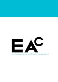 Portada:EAC : XVI Concurso Internacional Encuentros de Arte Contemporáneo / Juana María Balsalobre, María Marco Such, textos críticos