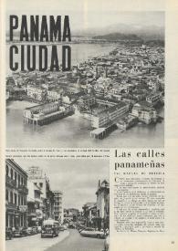 Portada:Panamá ciudad / por Manuel de Heredia