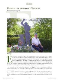 Portada:Historia del herrero de Mamblas / Txeru García Izagirre