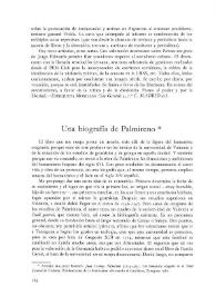 Portada:Una biografía de Palmireno / Mariano Peset