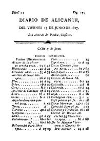 Portada:Núm. 74, 13 de junio de 1817