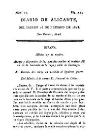 Portada:Núm. 59, 28 de febrero de 1818