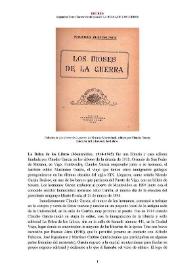 Portada:La Bolsa de los Libros (Montevideo, 1914-1945) [Semblanza] / Alejandra Torres Torres