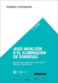 Portada:José Monleón o el iluminador de sombras