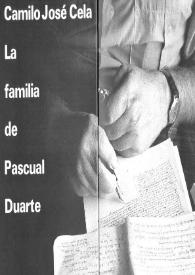 Portada:Azar, destino y carácter en Pascual Duarte / Pedro Laín Entralgo