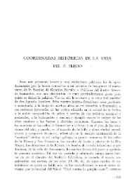 Portada:Coordenadas históricas de la vida del P. Feijoo / Ramón Otero Pedrayo