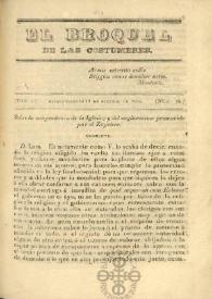 Portada:Tomo I, núm. 26, viernes 17 de octubre de 1834