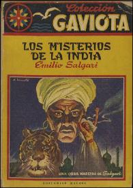 Portada:Los misterios de la India / Emilio Salgari ; versión española de Carmen de Burgos