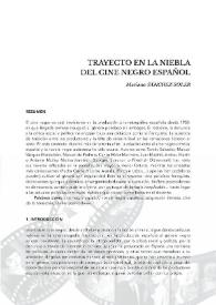 Portada:Trayecto en la niebla del cine negro español / Mariano Sánchez Soler
