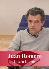 Portada:Entrevista a Juan Romero (Litera Libros)