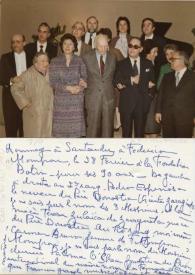 Portada:Homenaje en Santander a Federico Mompou en la Fundación Botín por sus 90 años