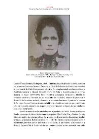 Portada:Leonor Urzúa Cruzat [editora] (Vichuquén, 1868 – Constitución, 1924) [Semblanza] / María Paz Vera Farfal
