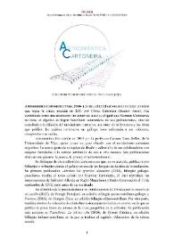 Portada:Astromántica Cartoneira [editorial] (Vigo, 2014-  ) [Semblanza] / Rocío Hernández Arias