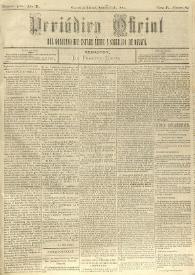 Portada:Primera época, año III, Tomo IV, núm. 82, octubre 15 de 1884
