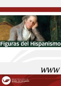 Portada:Figuras del Hispanismo / director Juan Antonio Ríos Carratalá, Enrique Rubio  Cremades