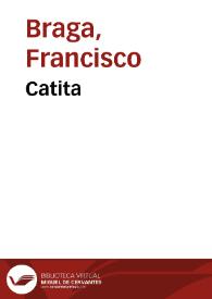 Portada:Catita / Francisco Braga