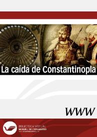 Portada:La caída de Constantinopla / dirección Rolando Castillo