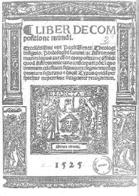 Portada:Liber de compositione mundi / Excelle[n]tissimi viri Pauli Veneti ...