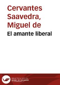 Portada:El amante liberal