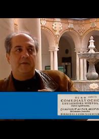 Portada:Los entremeses de Cervantes. Entrevista a Antonio Rey Hazas