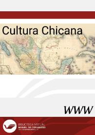 Portada:Cultura Chicana / dirección Justo S. Alarcón; co-dirección Manuel de Jesús Hernández