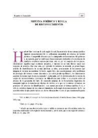 Portada:Sistemas jurídicos y regla de reconocimiento / Ricardo Alberto Caracciolo