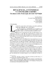 Portada:Bivalencia, antinomias y contradicciones. Un ensayo sobre Truth Logics de G. H. von Wright / Pablo Navarro, José Juan Moreso y Cristina Redondo
