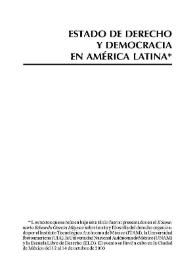 Portada:Accountability horizontal. La institucionalización legal de la desconfianza política / Guillermo O`Donnell