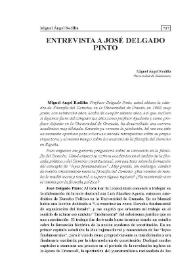 Portada:Miguel Ángel Rodilla. Entrevista a José Delgado Pinto