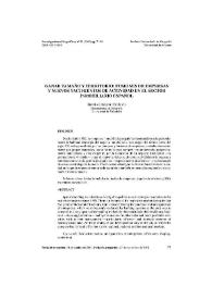 Portada:Ganar tamaño y territorio : fusiones de empresas y nuevos yacimientos de actividad en el sector inmobiliario español