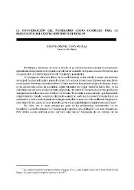 Portada:La conservación del patrimonio como coartada para la renovación del centro histórico de Burgos / Begoña Bernal Santa Olalla