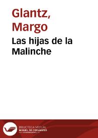 Portada:Las hijas de la Malinche / Margo Glantz