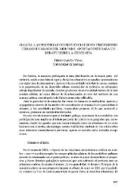 Portada:Galicia. Las perversas consecuencias de un crecimiento urbano en manos del mercado. Aportaciones para un debate desde la Geografía / Pedro García Vidal