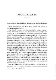 Portada:Noticias. Boletín de la Real Academia de la Historia, tomo 28 (junio 1896). Cuaderno VI / F.F., A.R.V.