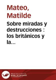 Portada:Sobre miradas y destrucciones : los británicos y la arquitectura medieval española / Matilde Mateo