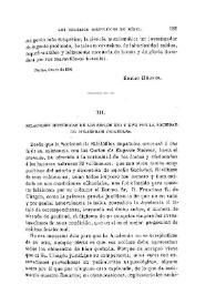 Portada:Relaciones históricas de los siglos XVI y XVII por la Sociedad de Bibliófilos Españoles / Juan Catalina García