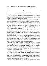 Portada:Storia della famiglia Salazar / Francisco R. de Uhagón