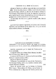 Portada:Catálogo de los documentos históricos referentes a las antiguas Cortes del Reino de Navarra, existentes hoy en el archivo del Ayuntamiento de Tudela / Constantino Garrán