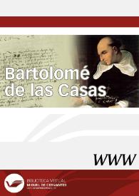 Bartolomé de las Casas / dirigida por José Miguel Martínez Torrejón