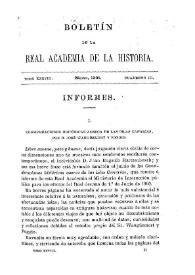 Portada:"Consideraciones históricas acerca de las islas Canarias",por D. José de Wangüemert y Poggio / José María Asensio