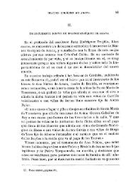 Portada:Un documento nuevo de Beatriz Enríquez de Arana / Rafael Ramírez de Arellano