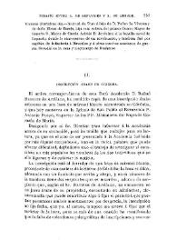 Portada:Inscripción árabe de Córdoba / Francisco Codera